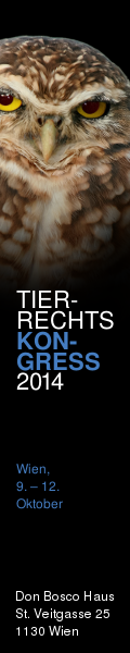 Tierrechtskongress von 9. bis 12. Oktober 2014, Don Bosco Haus, St. Veitgasse 25, 1130 Wien